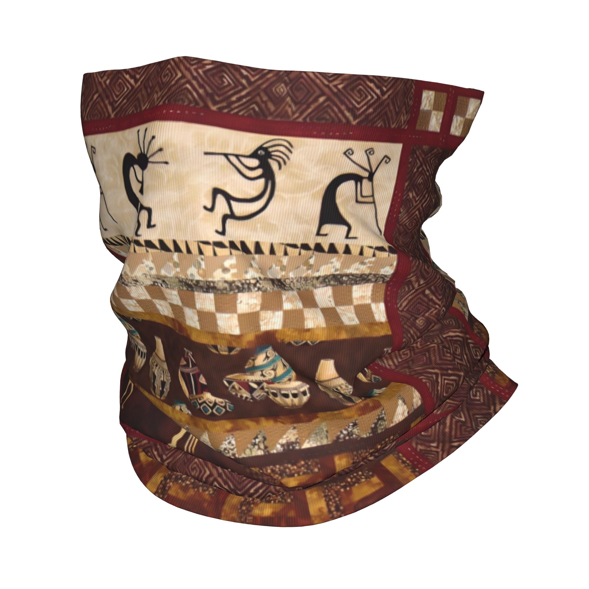 Ethnic Fashion Design - Зимняя повязка на голову Kokopelli на